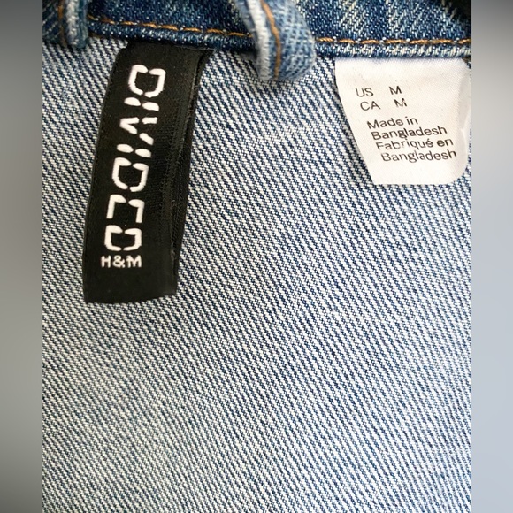 H&M Cut-Off Denim Jacket - Picture 3 of 3